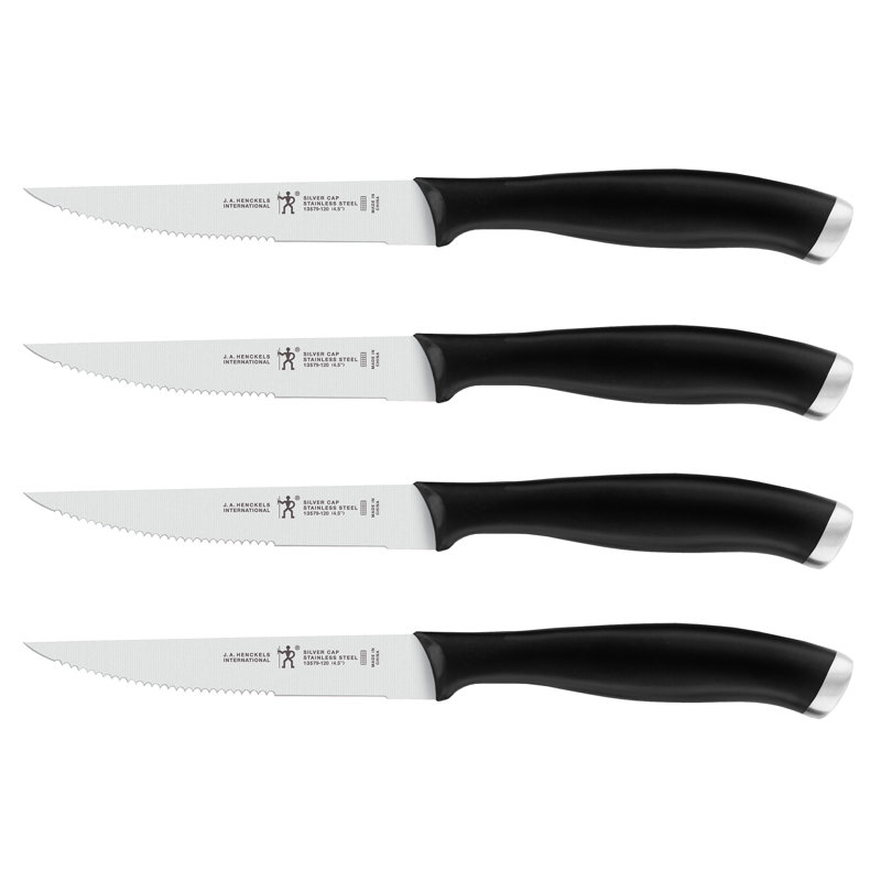 Henckels Silvercap 4Pc Steak Knife Set & Reviews Wayfair